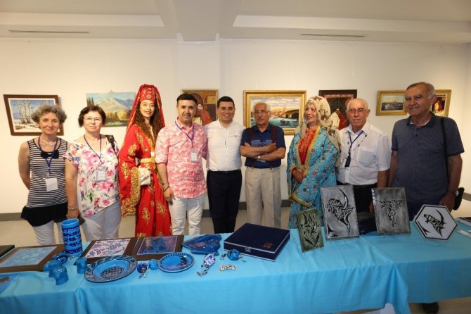 Uluslararası sanatçılar Kepez’de buluştu
