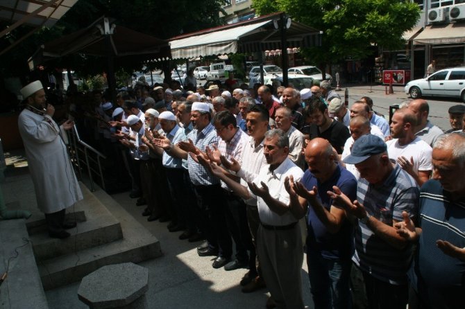 Devrek’te Mursi için gıyabı cenaze namazı kılındı