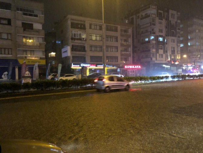 Trabzon’da şiddetli yağış