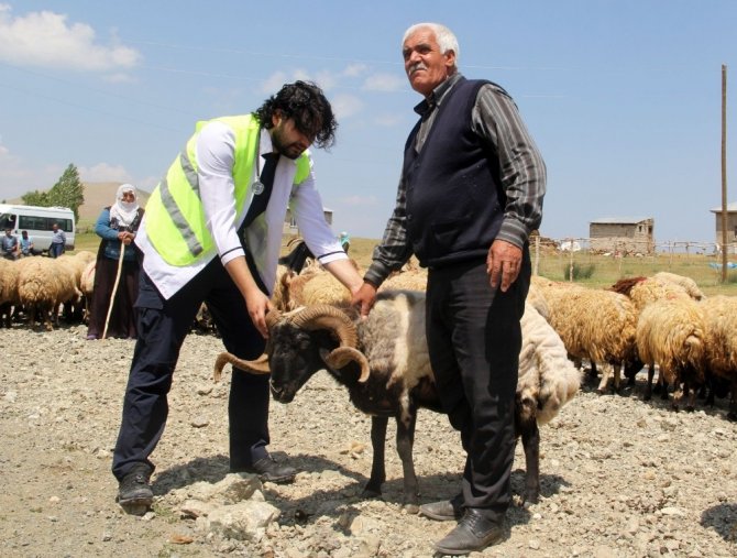 Van Büyükşehir Belediyesinden çiftçilere destek