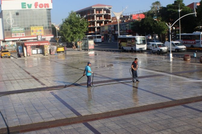 Erzincan itfaiyesinden 15 Temmuz temizliği