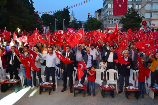 Burdur’da 15 Temmuz Demokrasi ve Milli Birlik Günü etkinlikleri