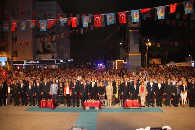 Çankırı’da 15 Temmuz Milli İrade ve Demokrasi Bayramı kutlandı