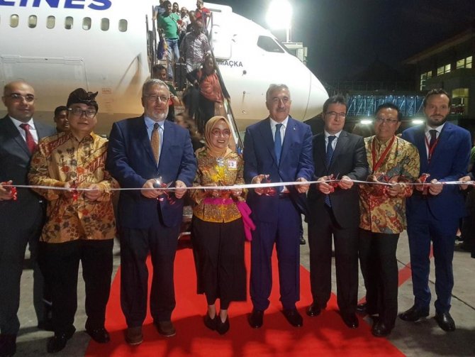 ’Rüya uçağın’ ilk yurt dışı uçuşu Bali’ye