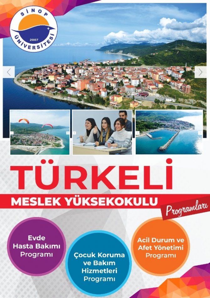 Türkeli Meslek Yüksekokulunda açılacak iki bölüm tercihlerde yerini aldı