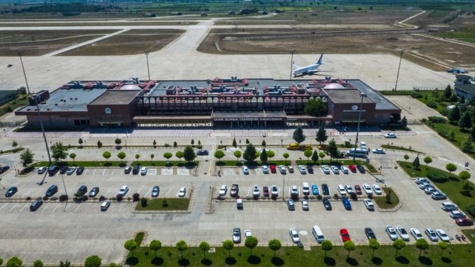 Yenişehir havalimanı rekor kırdı