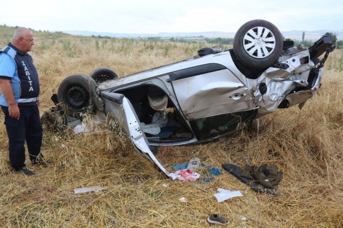 İnönü’de trafik kazası, 7 yaralı