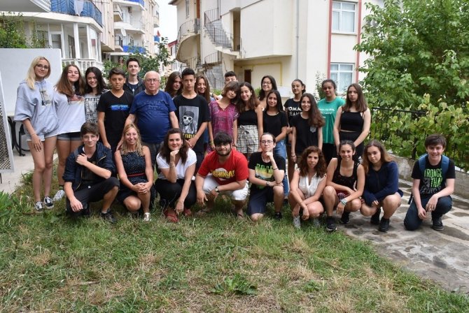 Türkçe öğrenmek için İtalya’dan Sinop’a geldiler