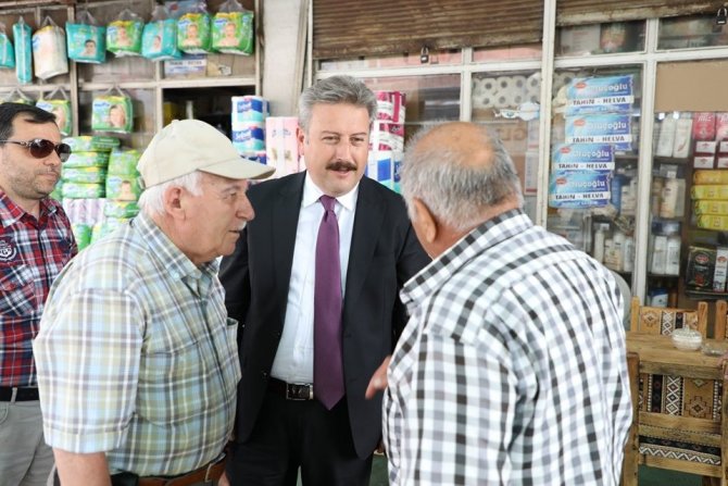 Başkan Palancıoğlu Cami Kebir Esnafını Ziyaret Etti