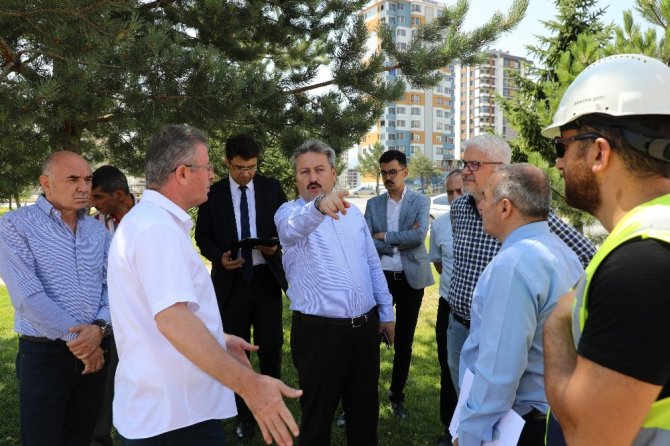 Başkanı Dr. Mustafa Palancıoğlu “Altınoluk Mahallesindeki eski fidanlık alanı, bölge parkı olacak”
