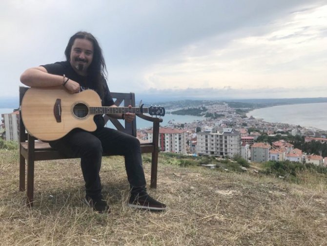 Artvinli şarkıcı “Cefa”sını Sinop’ta çekti