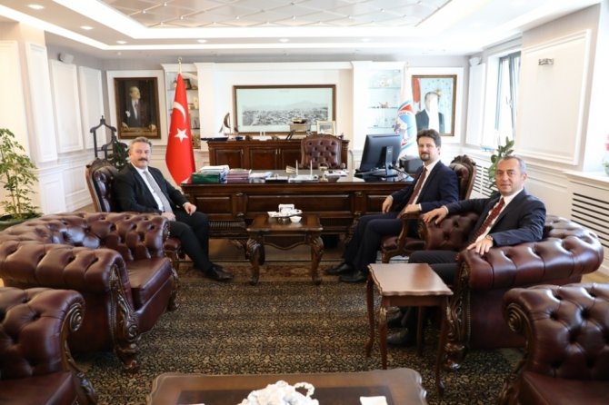 Melikgazi Belediye Başkanı Dr. Mustafa Palancıoğlu, Macaristan’ın Ankara Büyükelçisini kabul etti