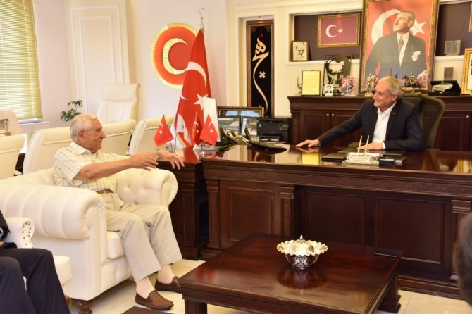 Eski Genelkurmay Başkanı Kıvrıkoğlu’ndan Başkan Bakkalcıoğlu’na ziyaret