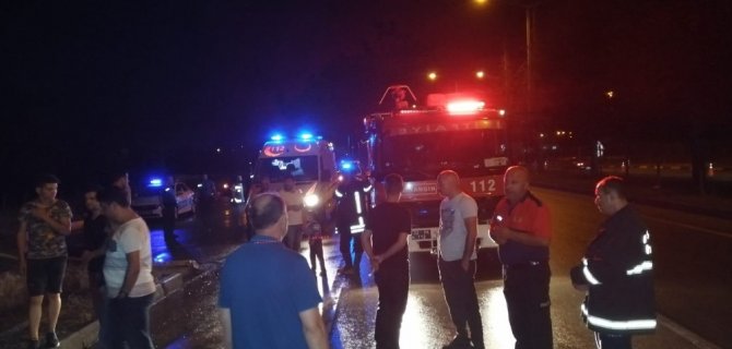 Isparta’da trafik kazası: 10 yaralı