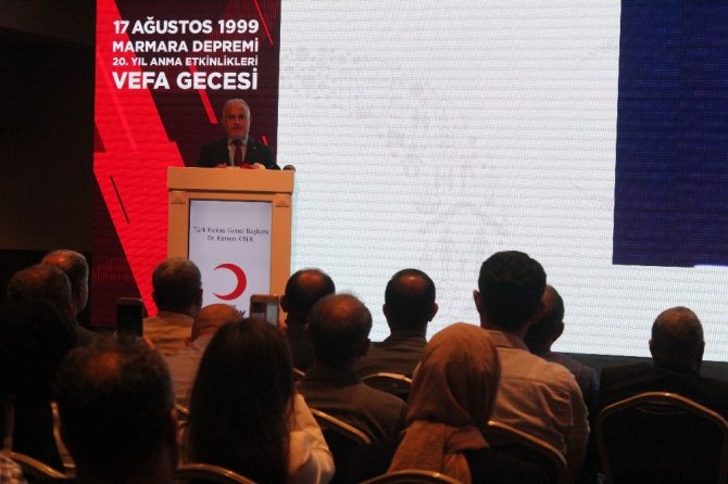Kızılay Genel Başkanı Dr. Kınık’tan Marmara depremi eleştirilerine yanıt: