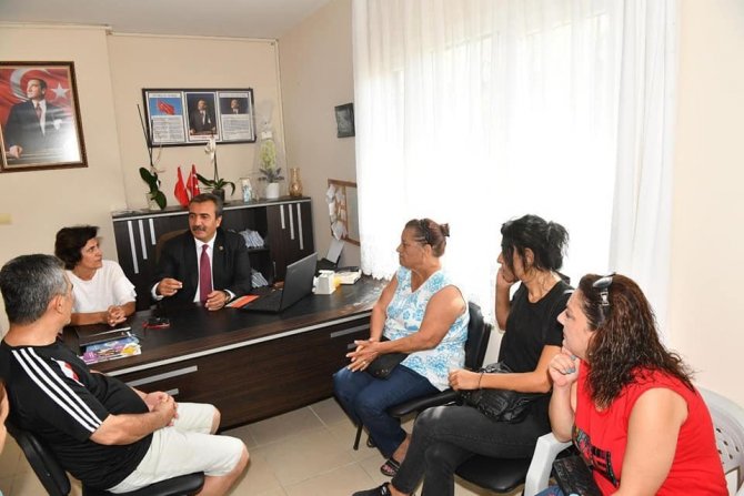 Başkan Soner Çetin, vatandaşlarla buluştu