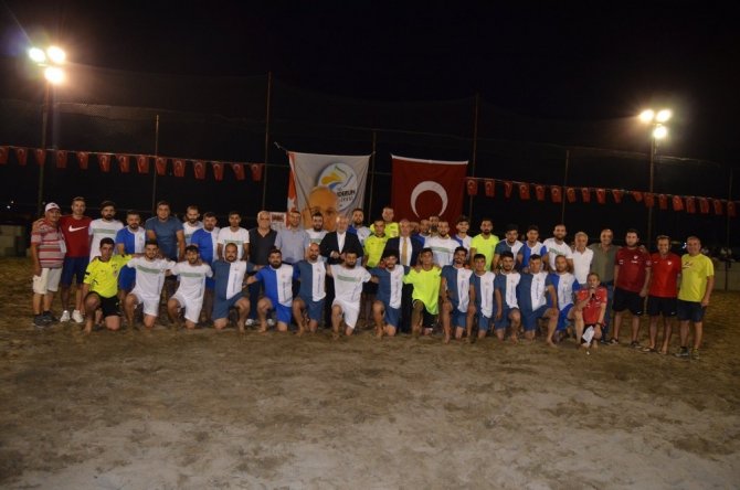 TFF Plaj Futbolu Ligi İskenderun etabı başladı