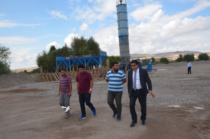 Gülşehir’de kilitli parke taş ocağı faaliyete geçti