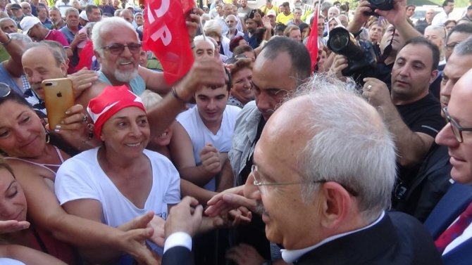 CHP Genel Başkanı Kılıçdaroğlu Gömeç’te