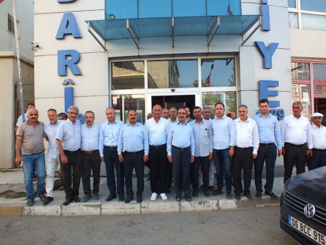 Tarım ve Orman Bakan Yardımcısı Akif Özkaldı, Malazgirt Belediyesini ziyaret etti