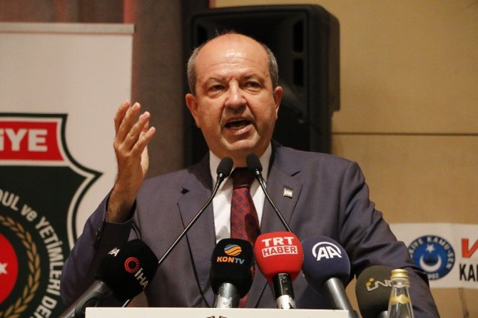 KKTC Başbakanı Tatar: "Arkamızda koskoca Türkiye Cumhuriyeti var"