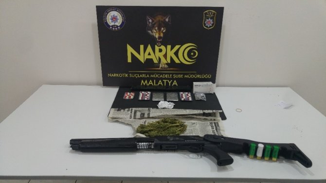 Malatya’da uyuşturucu operasyonlarında 10 tutuklama