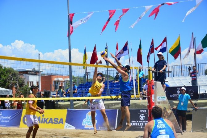 Manavgat’ta plaj şampiyonası heyecanı başlıyor