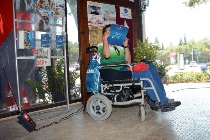Menteşe’de engelli araçlarının şarjı bitmeyecek