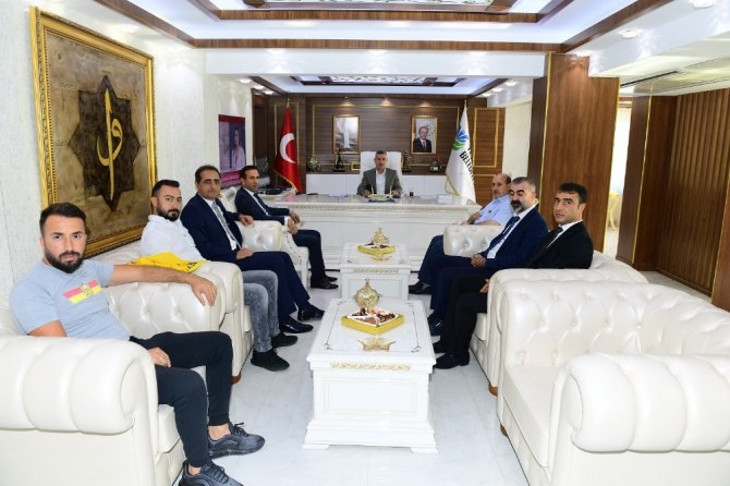 Yeni Malatyaspor yönetiminden Çınar’a ziyaret