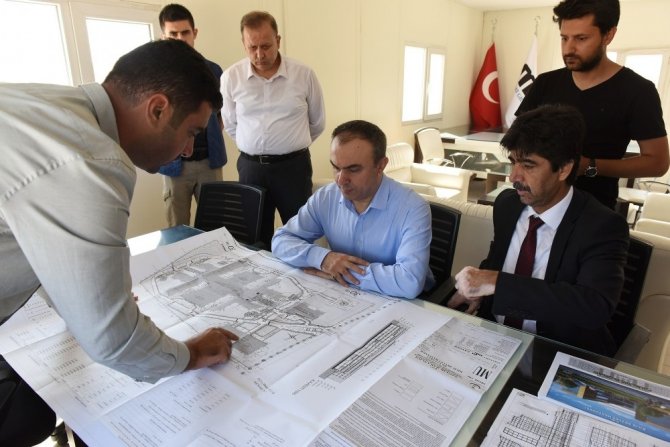 Vali Soytürk Yeni Devlet Hastanesi inşaatını inceledi