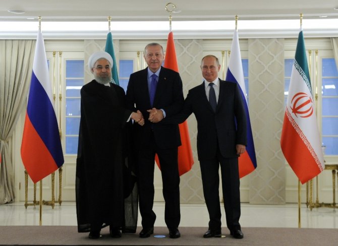 Türkiye-Rusya-İran Üçlü Liderler Zirvesi başladı