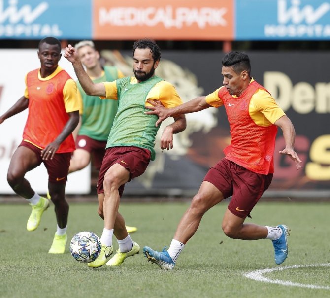 Galatasaray, Brugge hazırlıklarını sürdürüyor