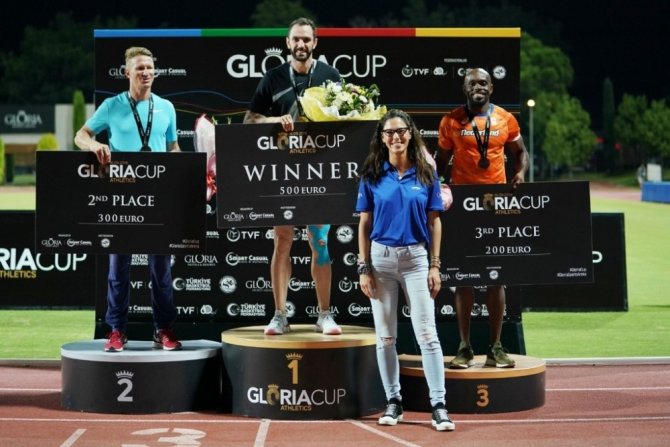Gloria Cup Atletizm’de şampiyonlar yarıştı