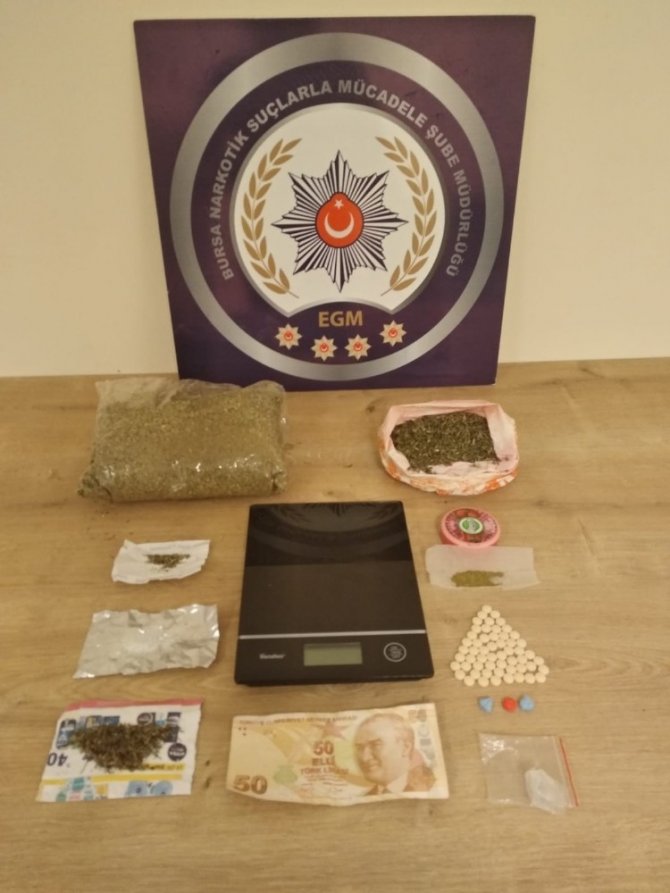 Bursa’da uyuşturucu operasyonu: 7 kişi tutuklandı