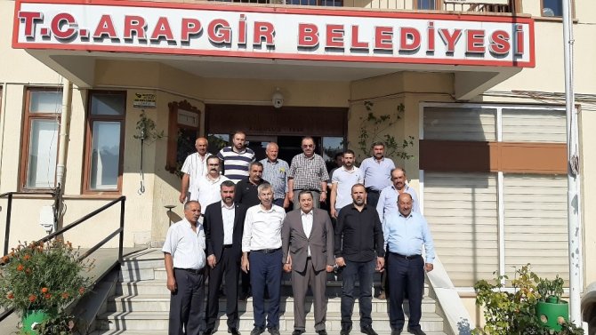 MHP’li Fendoğlu ve İl Başkanı Avşar Arapgir ilçesinde