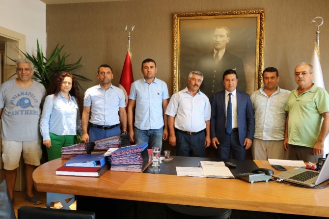 Çamköylüler, Bodrum Belediye Başkanı Ahmet Aras’tan destek istedi