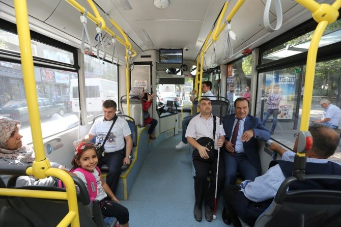 Toplu taşımada engellilere uyumluluk arttırılacak