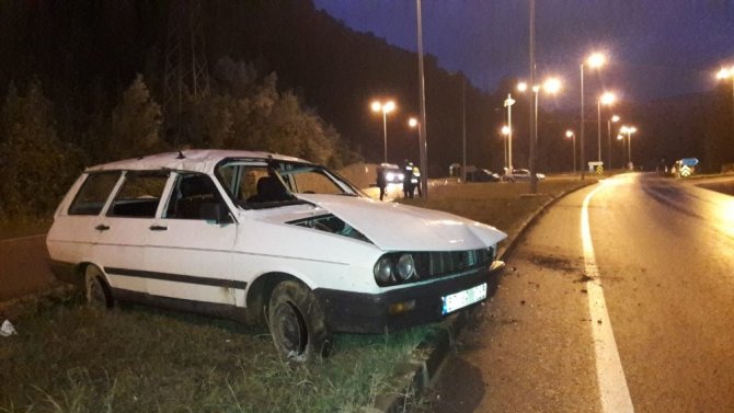 MHP Erfelek İlçe Başkanı kazada yaralandı