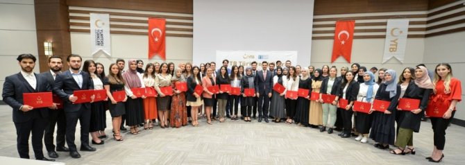 8’inci dönem Türkiye stajları sertifika töreni