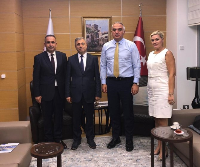 DTO heyetinden Turizm Bakanı Ersoy’a ziyaret