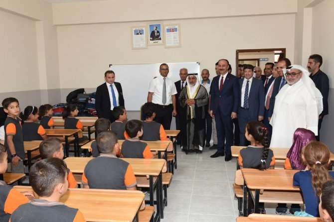 Kuveyt Emirliğinden Şanlıurfa’da okul açılışı