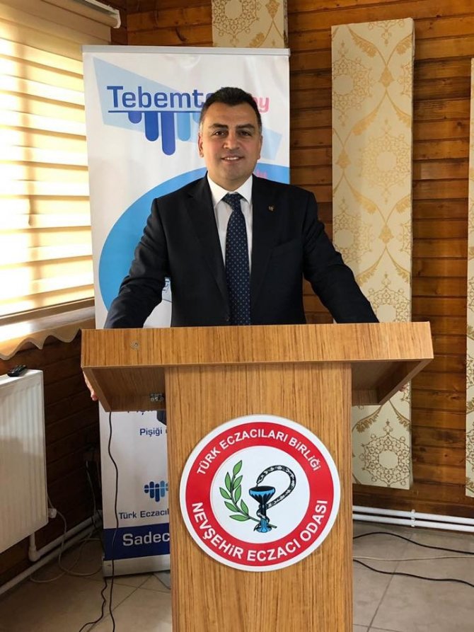 Nevşehir Eczacılar Odası başkanı Tansu Dörtkol güven tazeledi