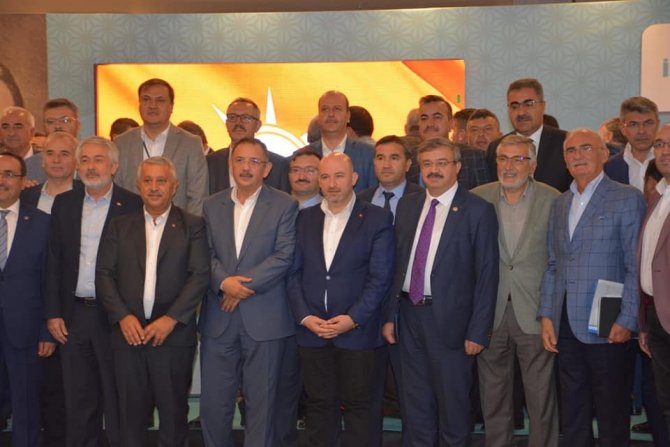 Başkan Bozkurt AK Parti Yerel Yönetimler ve İstişare Toplantısına katıldı