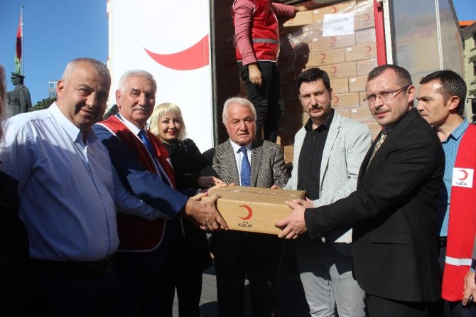 Türk Kızılayı’dan Giresun’daki ihtiyaç sahiplerine 3 ton kavurma