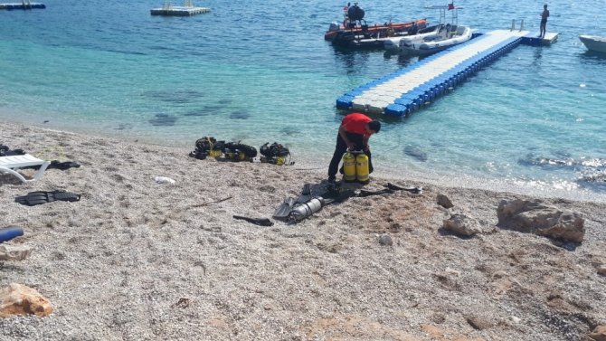 Antalya’da derin dalış eğitimi yapan 4 asker hastaneye kaldırıldı
