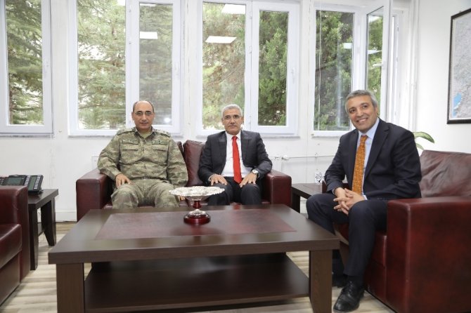 Başkan Osman Güder’den 2.Ordu’ya destek ziyareti
