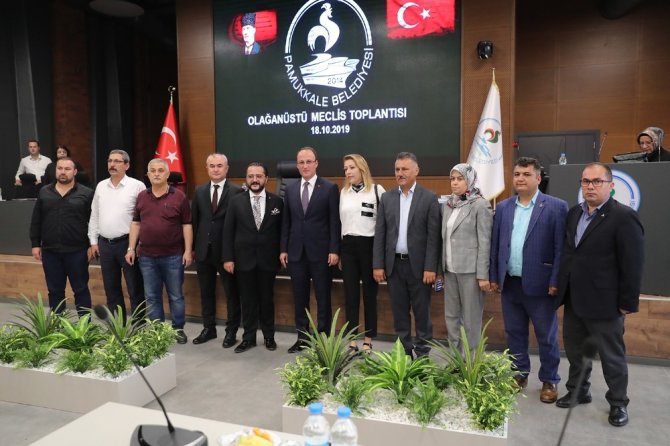 Pamukkale Belediyesi Meclisi’nden harekata destek açıklaması
