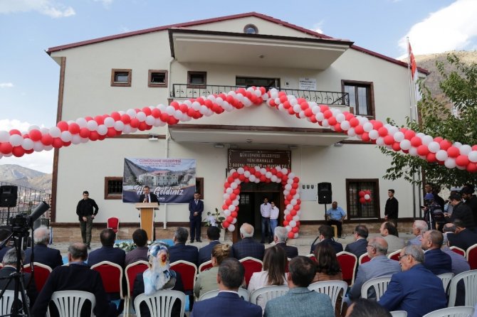 Gümüşhane’de Yalçın Kurt Kültür evi ve Yeni Mahalle Muhtar Evi’nin açılışı gerçekleştirildi
