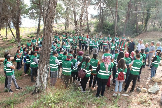 Genç ormancılara uygulamalı eğitim