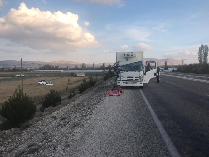 Antalya’da trafik kazası 1 ölü 4 yaralı